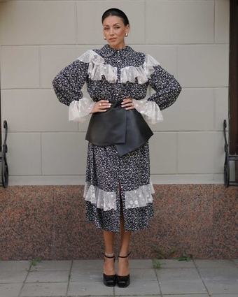 Платье в стиле дорогой цыганки