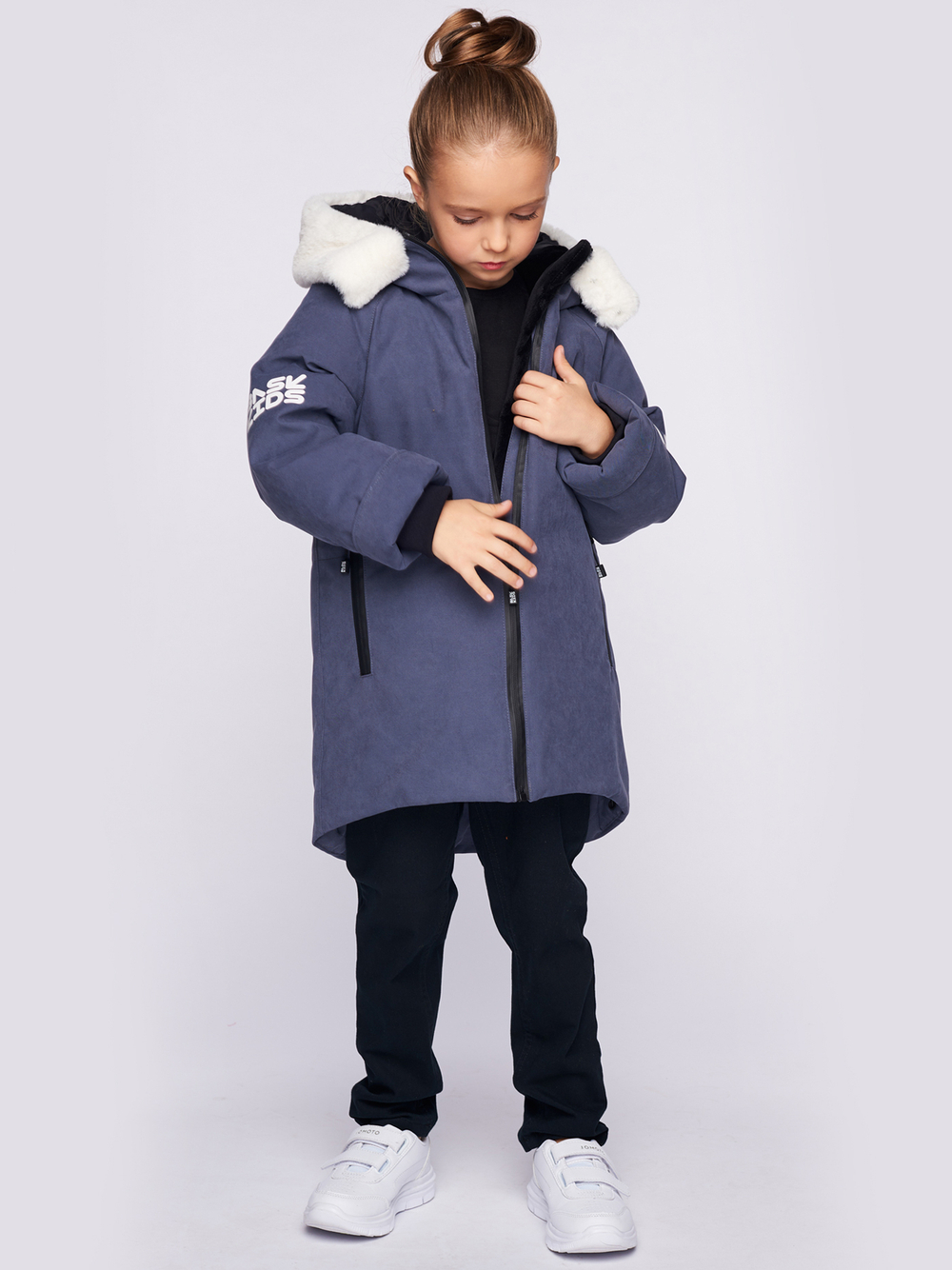 КУРТКА ДЛЯ ДЕВОЧКИ ПУХОВАЯ BASK KIDS TITANIA V2