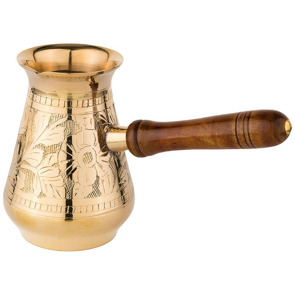 ТУРКА РЕЗНАЯ "GRAVING" 370МЛ. ЛАТУНЬ (КОР=48ШТ.)