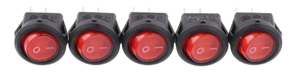 Выключатель KCD1 15 мм 2 pin ON-OFF 3A-250B