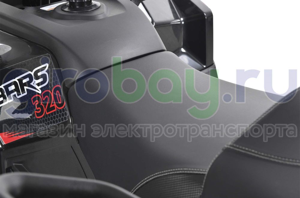 Бензиновый квадроцикл WHITE SIBERIA BARS 320 - Чёрный фото №12