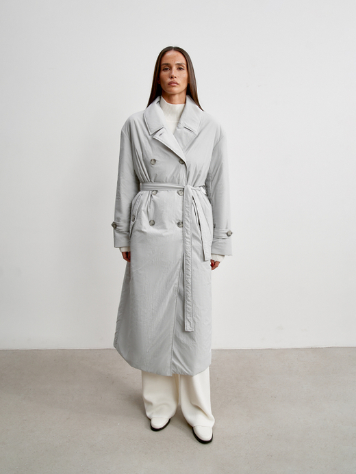 Облегчённый пуховик VANESSA, светло-серый