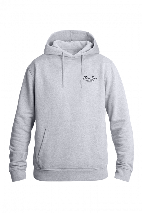 Толстовка Hoodie JD Lettering Grey John Doe