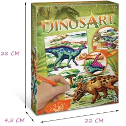 Алмазная мозаика, серия DinosArt