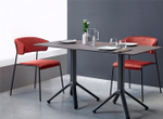 Кресло с обивкой Scab Design Lisa, антрацит, красный