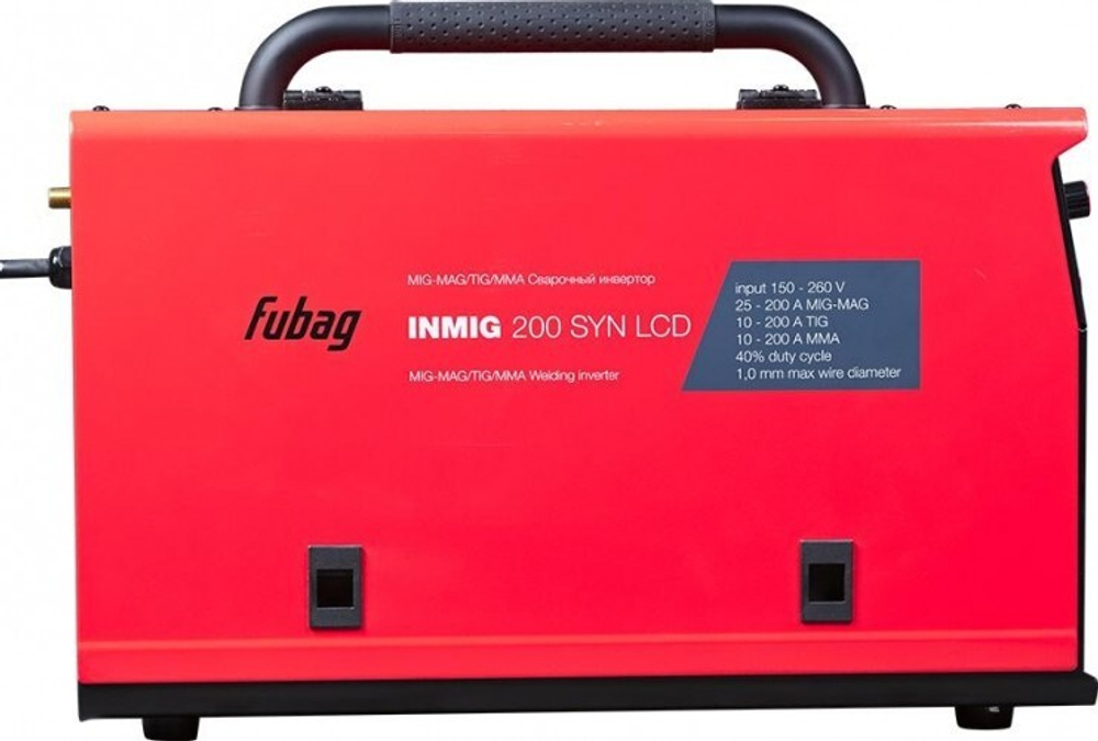 Сварочный полуавтомат FUBAG INMIG 200 SYN LCD new display (31590)+Горелка FB 250 Ergo 3m (38443) 31590.1
