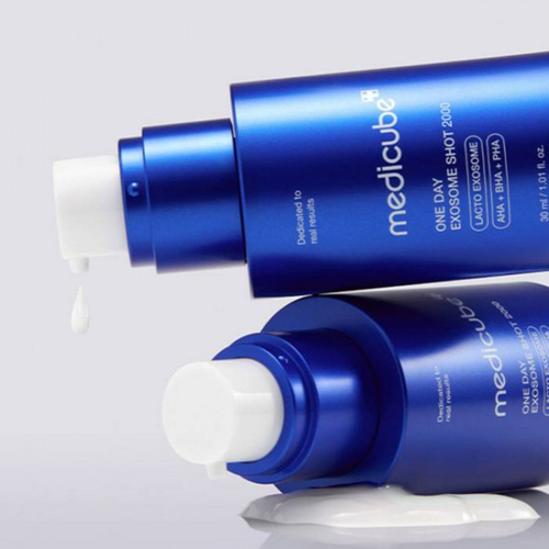 Medicube One Day Exosome Shot 2000 деликатная ампула с микроиглами для сужения пор