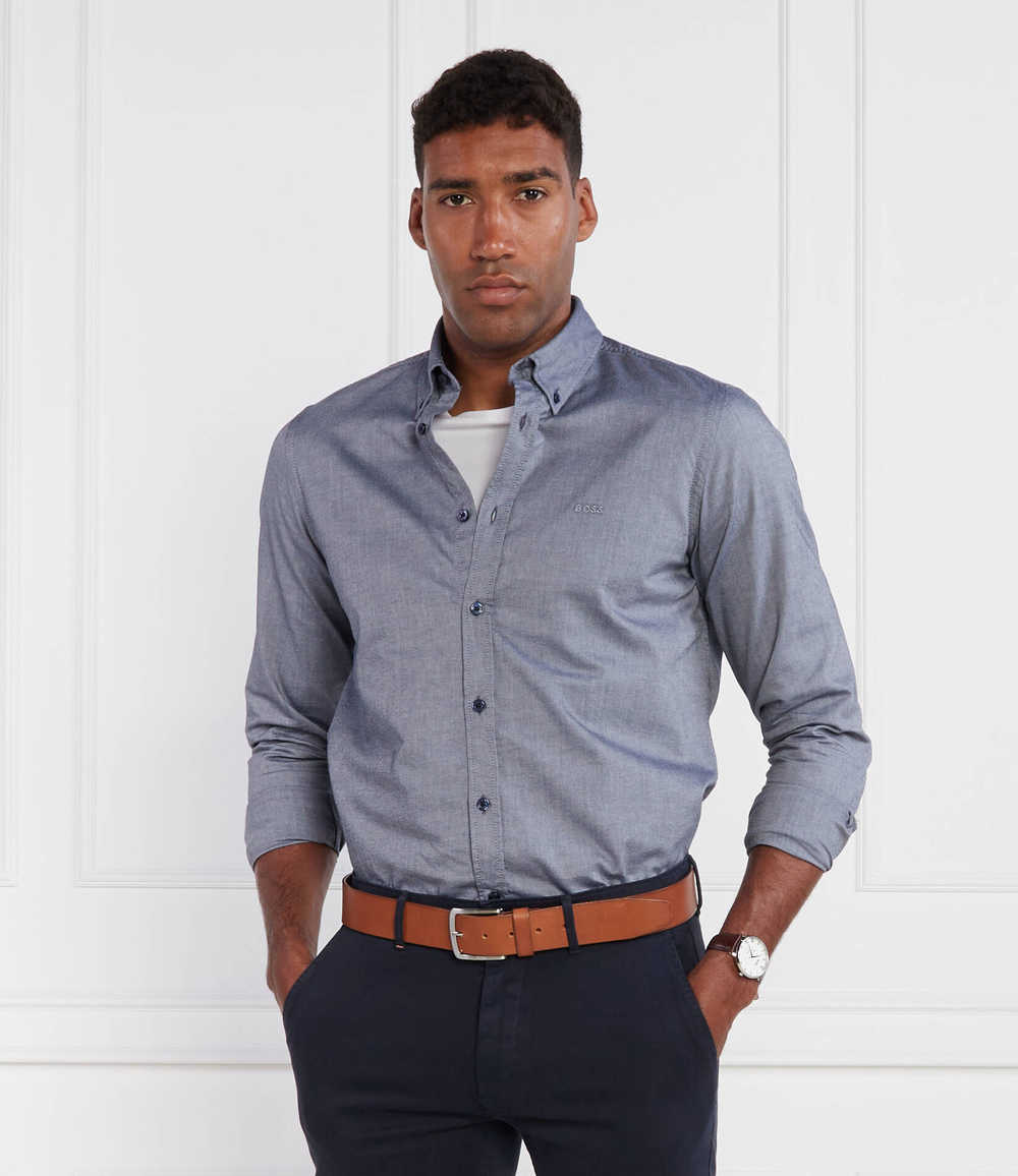 Рубашка Rickert BOSS ORANGE - серый(50489341)