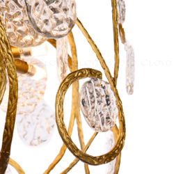 Люстра Cloyd MAZE C6 / Ø45 см - латунь (арт.10446)