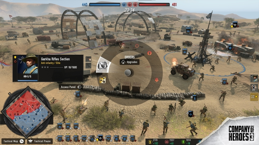Company of Heroes 3 Launch Edition (диск для PS5, полностью на английском языке)