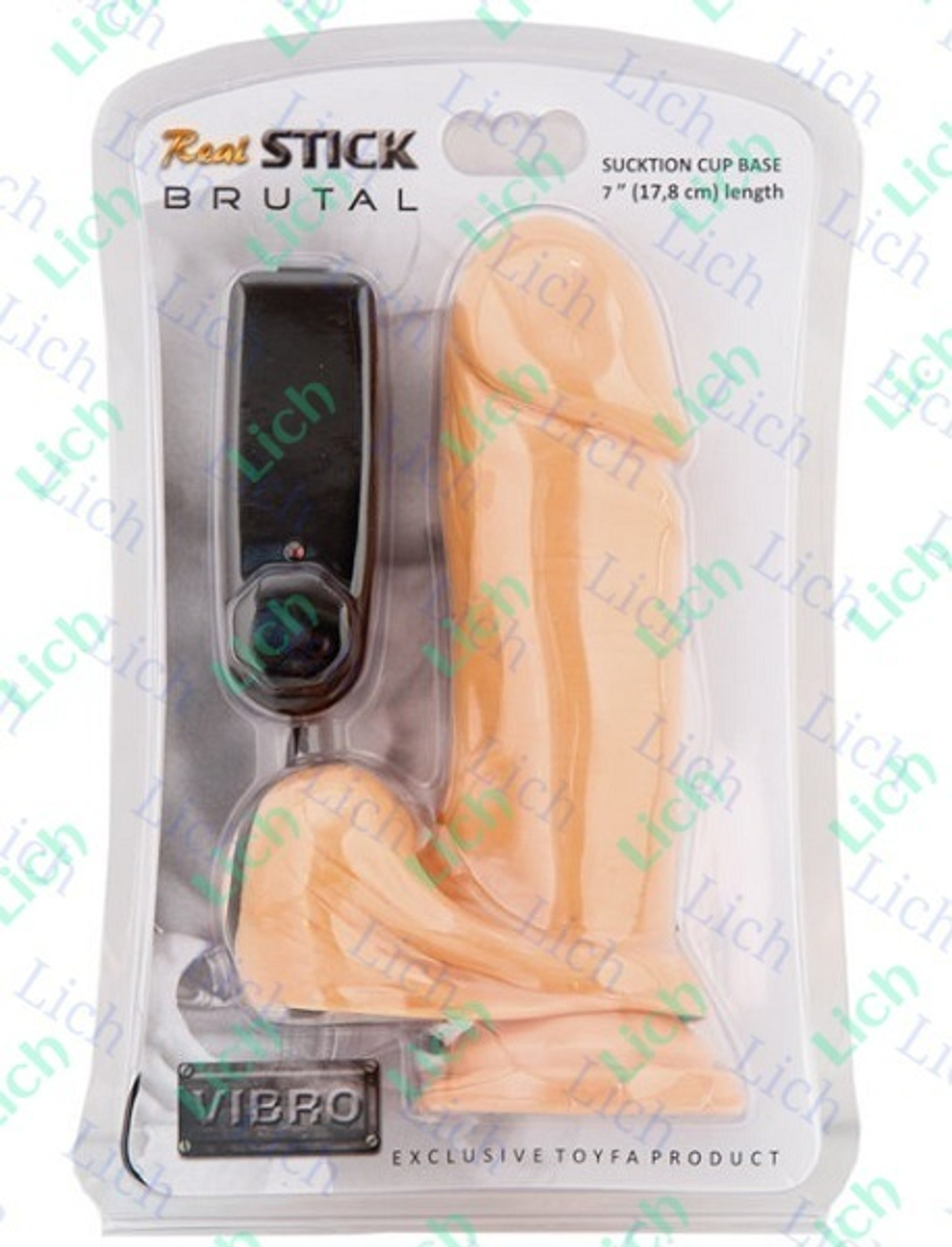 Мультискоростной вибратор на присоске, 17,8 см