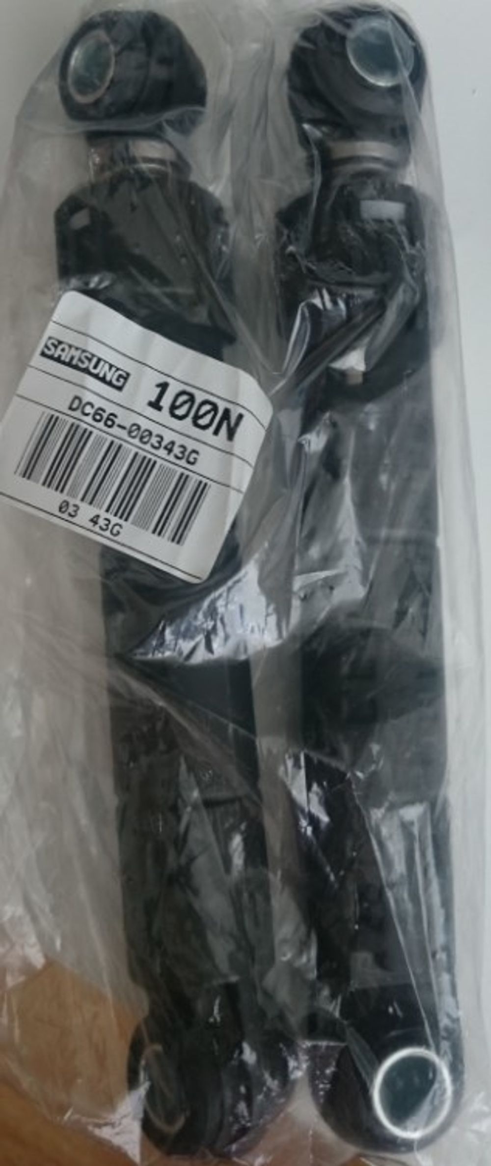 Оригинальный амортизатор для стиральной машины Samsung/Indesit/Ariston в фирменной упаковке -DC66-00421A/030340, см. 12ph20