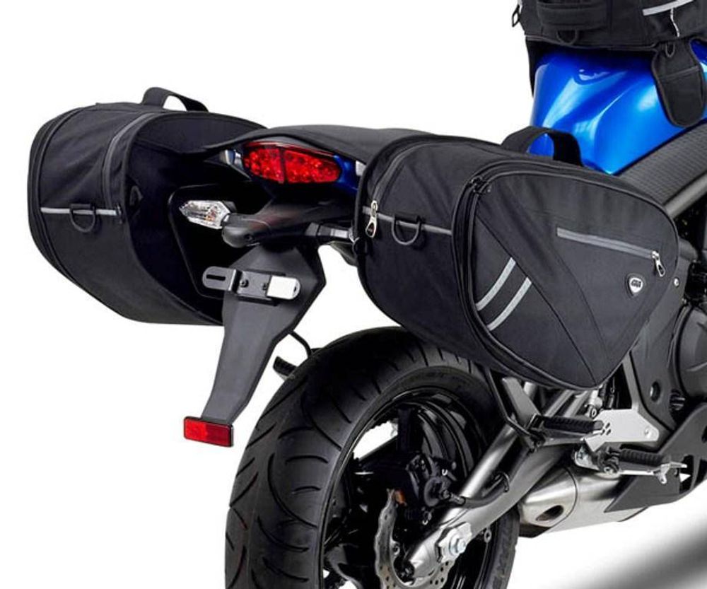 Крепеж под мягкие боковые сумки для мотоцикла Kawasaki Er-6N/ER-6F