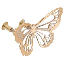 Ручка мебельная Бабочки 110 Айвори