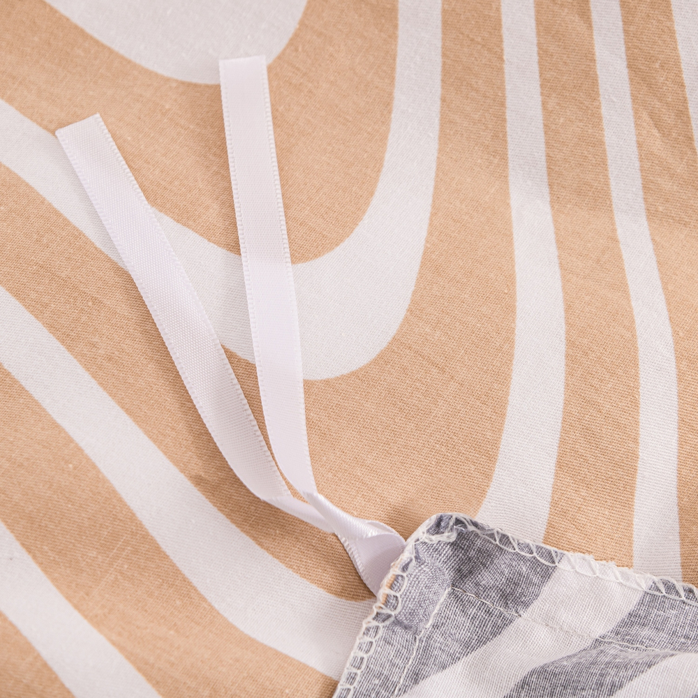 Комплект постельного белья Люкс Сатин 100% хлопок на резинке AR354