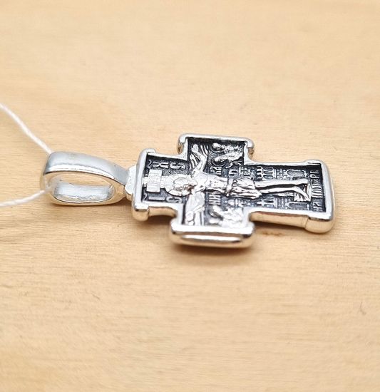 Крест православный. Распятие Христово. Николай Чудотворец.