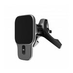 Автомобильный держатель Magsafe с беспроводной зарядкой Magssory Prime Geo Беспроводная зарядка: Qi 15 Вт. Устанавливается на вентиляционную решётку. Работает с приложением Apple «Локатор»