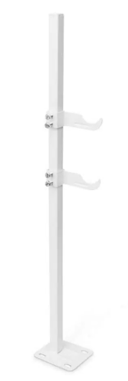 Кронштейн напольный для радиатора регулируемый H-700 алюм.