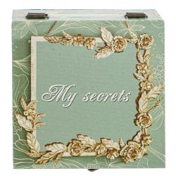 GAEM Шкатулка, L14 W14 H8 см