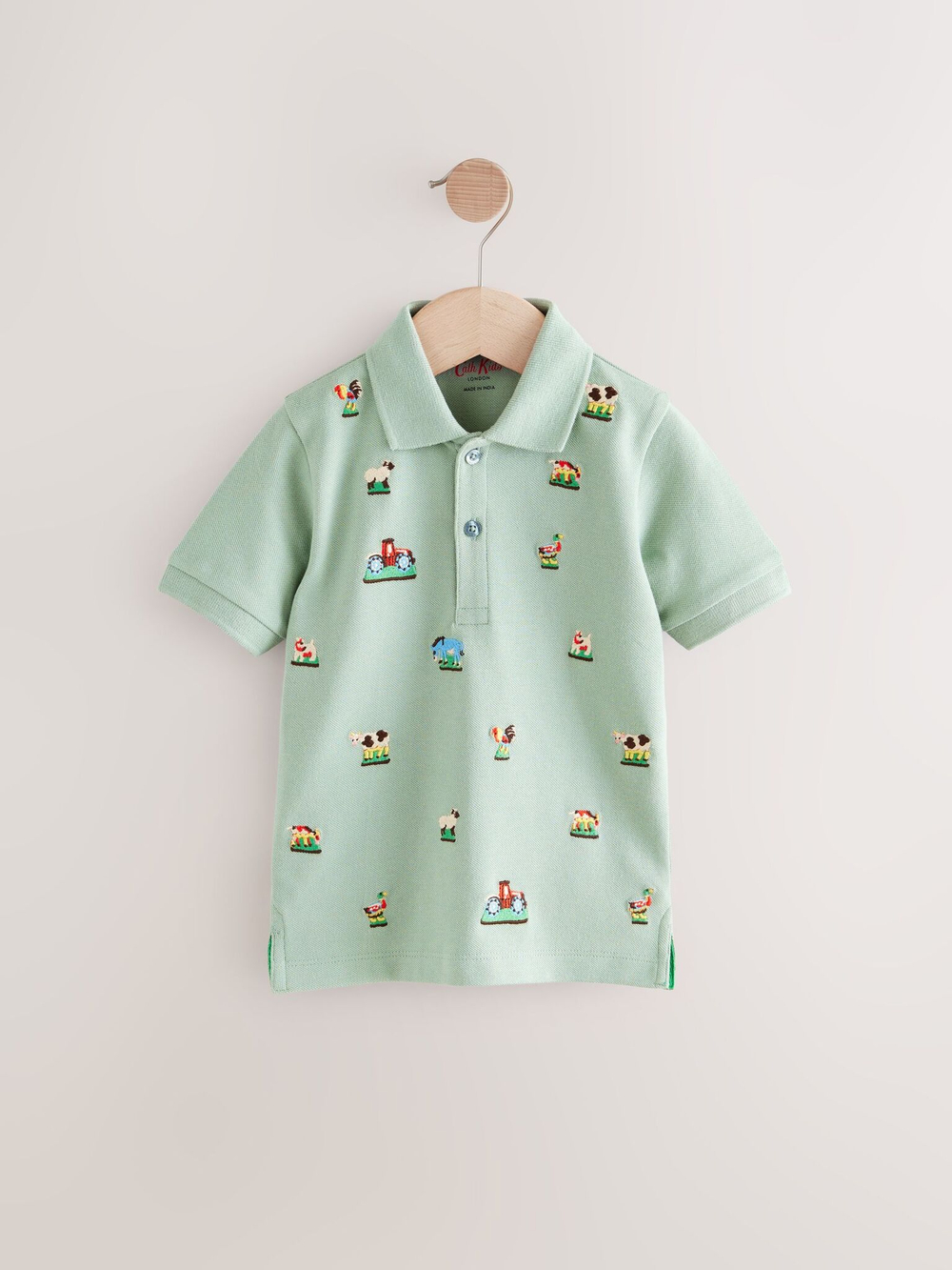 Поло для мальчика Next AD0-336, Светло-зеленый