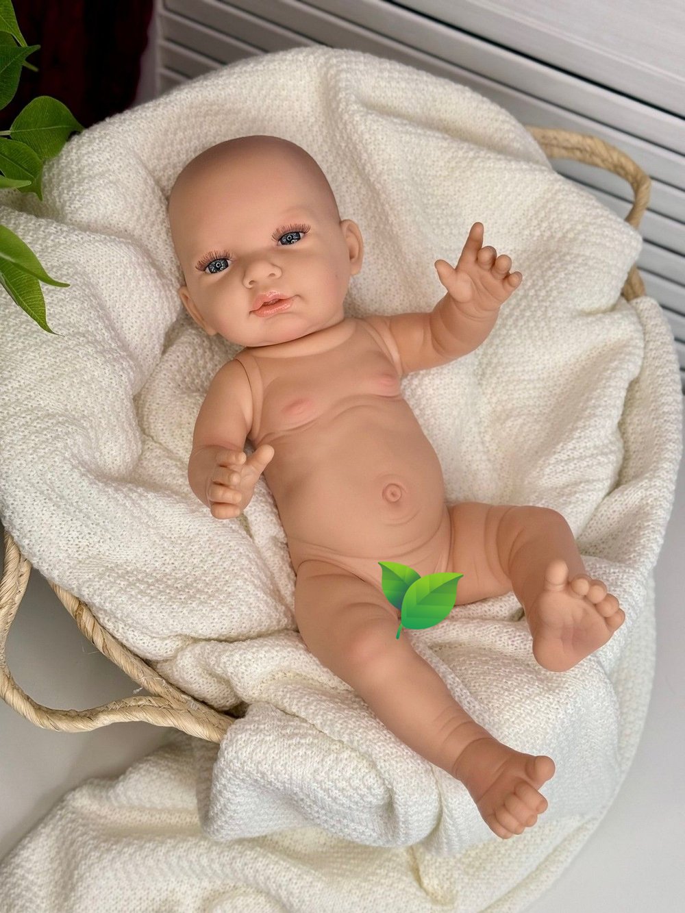 Кукла-пупс Marina and Pau 45cм без одежды (M06)