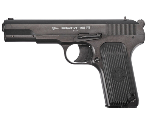 Пистолет пневматический Borner TT-M, кал. 4,5 мм (металл)/BBs