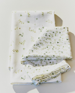 Zara Home кухонное полотенце из хлопка, цветочный мотив, 60 40 см (комплект 2 шт.) · 9232/026