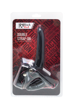 Страпон на креплении Black&Red черный 24 см