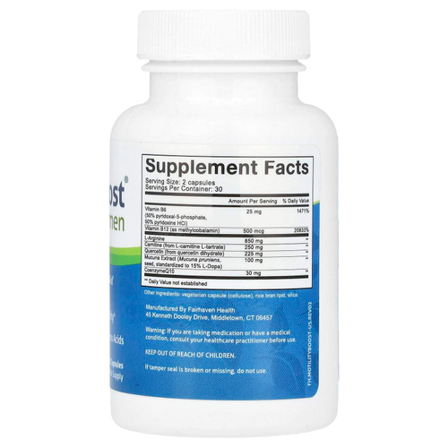 Fairhaven Health, MotilityBoost® для мужчин, 60 капсул