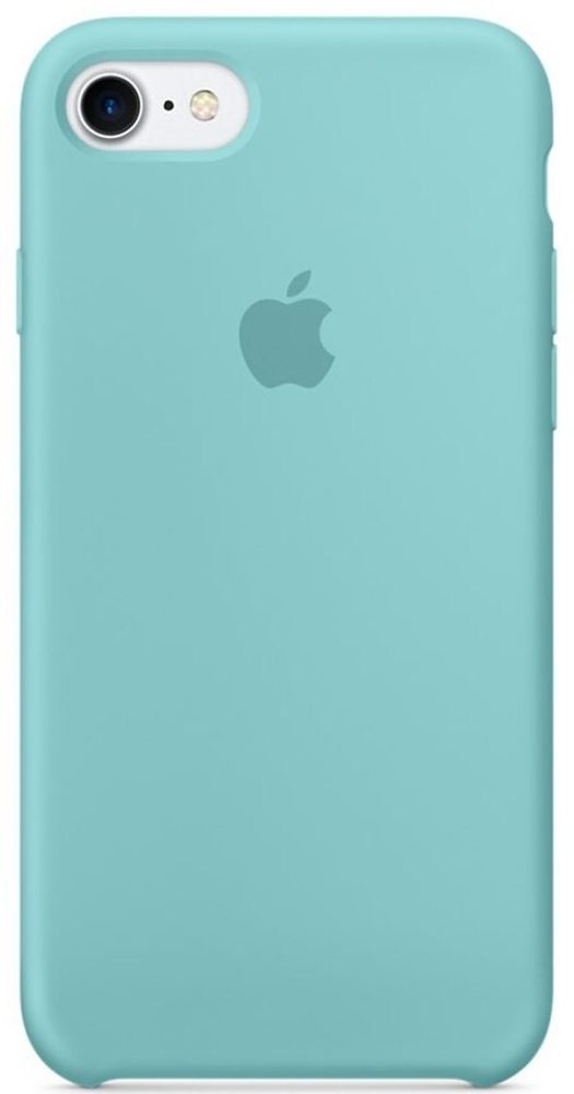 Чехол силиконовый для IPhone 7 Sea Blue (MMX02FE/A)