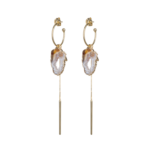 Серьги Possebon Geodo Natural A5024.15 BR/G