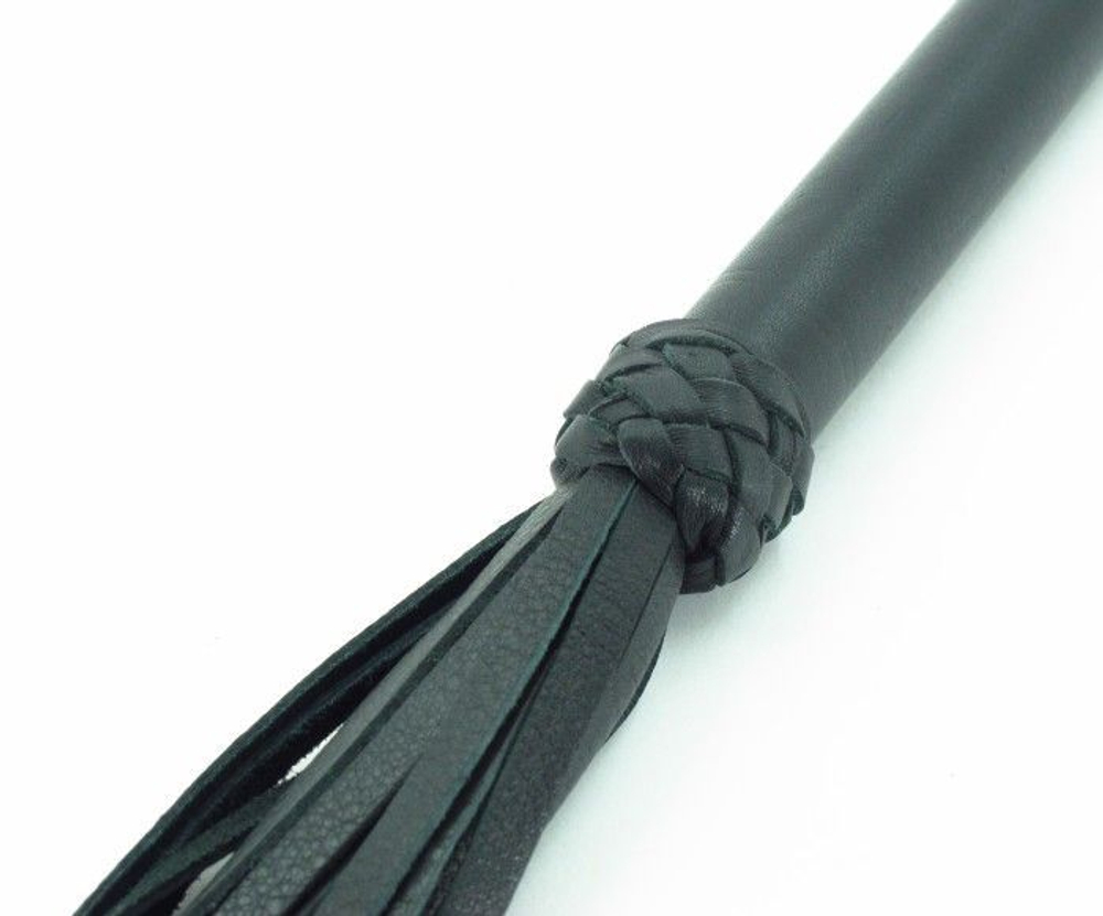 Черная плеть "Турецкие головы" - 57 см.