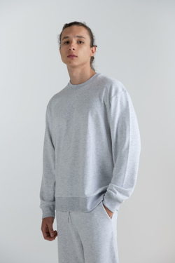 Eoselio Limited Edition Lightweight Unisex Свитшот Lte-03-g Grey Marl