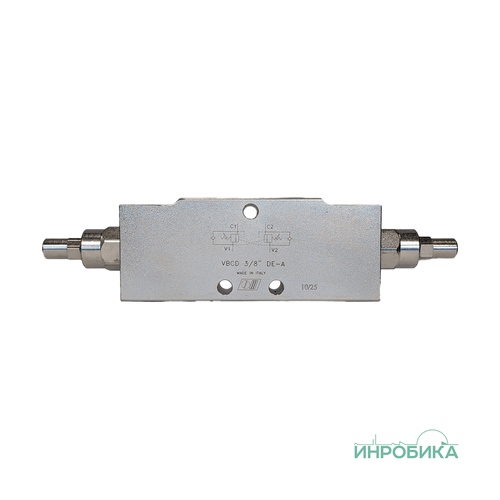 Клапан тормозной двухстороннего действия VBCD 3/8" DE-A (V0422)