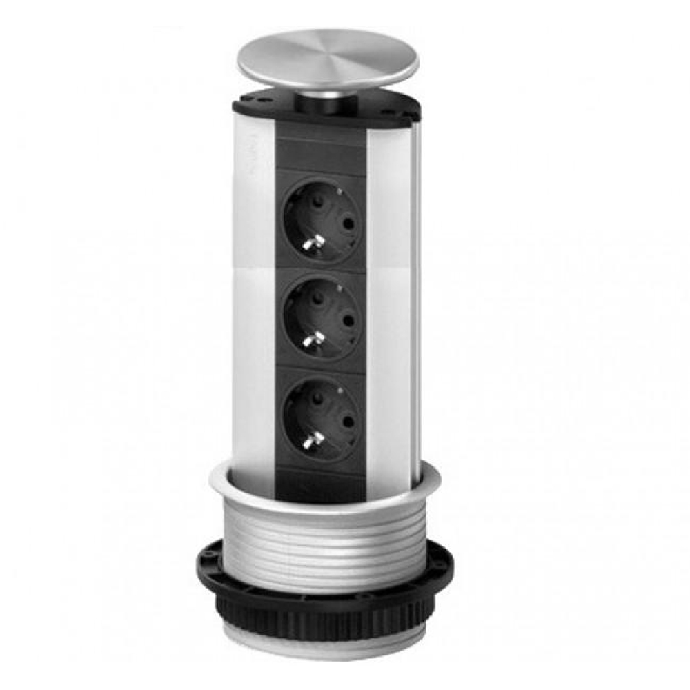 Выдвижная розетка Evoline Port Standart 3 931.00.216