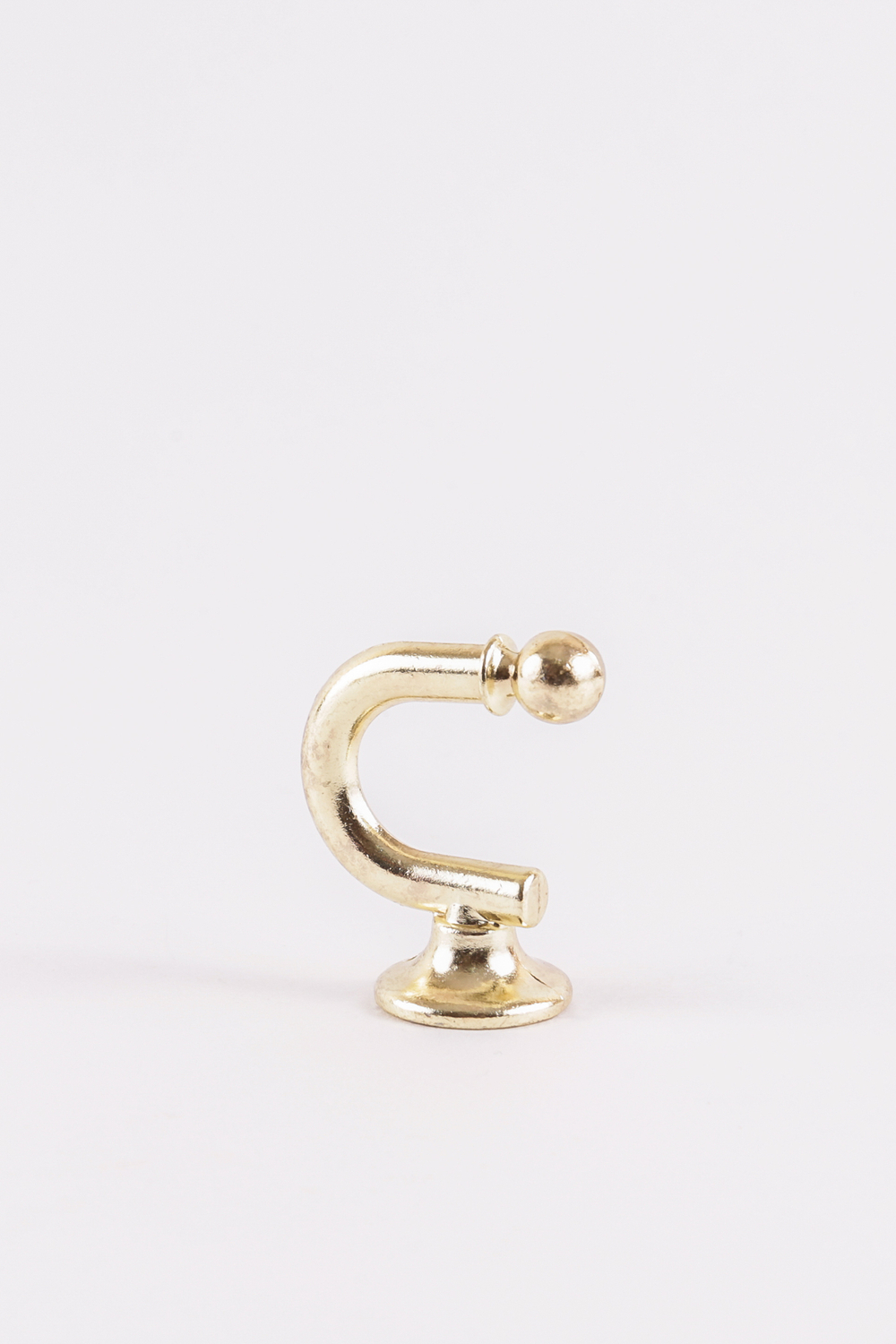 Держатель КРЮЧОК ГЛ.ЗОЛОТО 2.шт