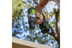 Дрель аккумуляторная GREENWORKS GD24DD60 24 V c акк и з/у кейс   3704107UA