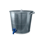 Бак оцинкованный для воды 32 л с краном, г. Лысьва