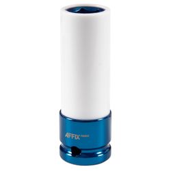 AFFIX (AF00645117) Головка торцевая ударная глубокая 1/2", 17 мм, тонкостенная, пластиковая защита