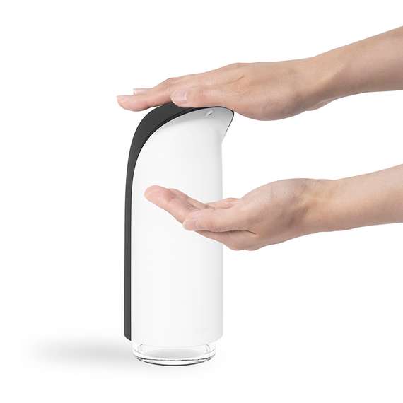 Диспенсер для мыла Emperor 255 мл черно-белый