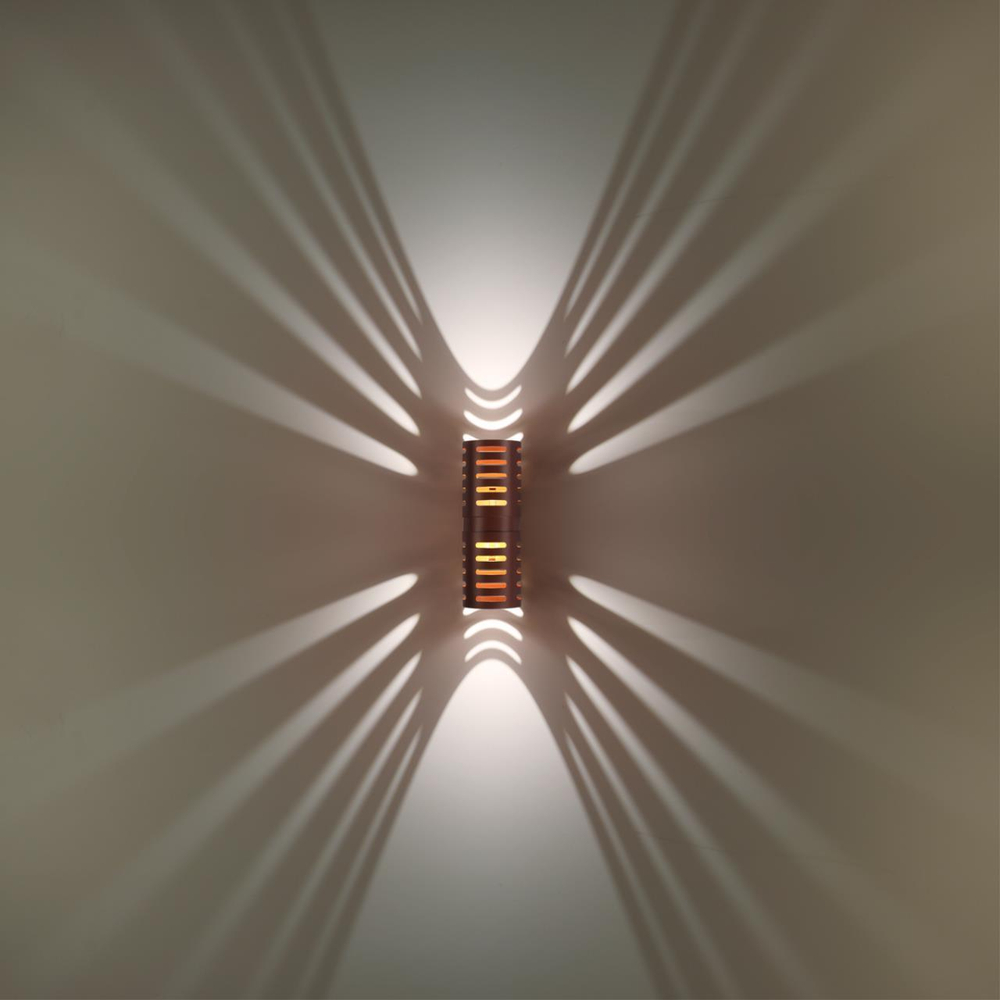 359539 STREET NT25 000 коричневый Светильник ландшафтный настенный IP65 LED 2*5W 3000К 100-240V NETZ