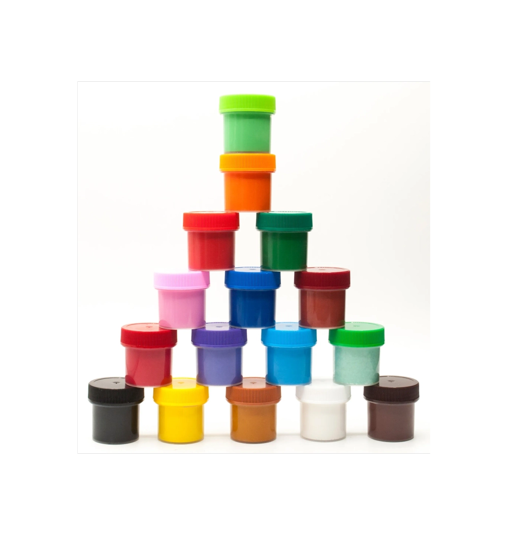 Гуашь 16 цв. 20мл. Silwerhof Монстрики