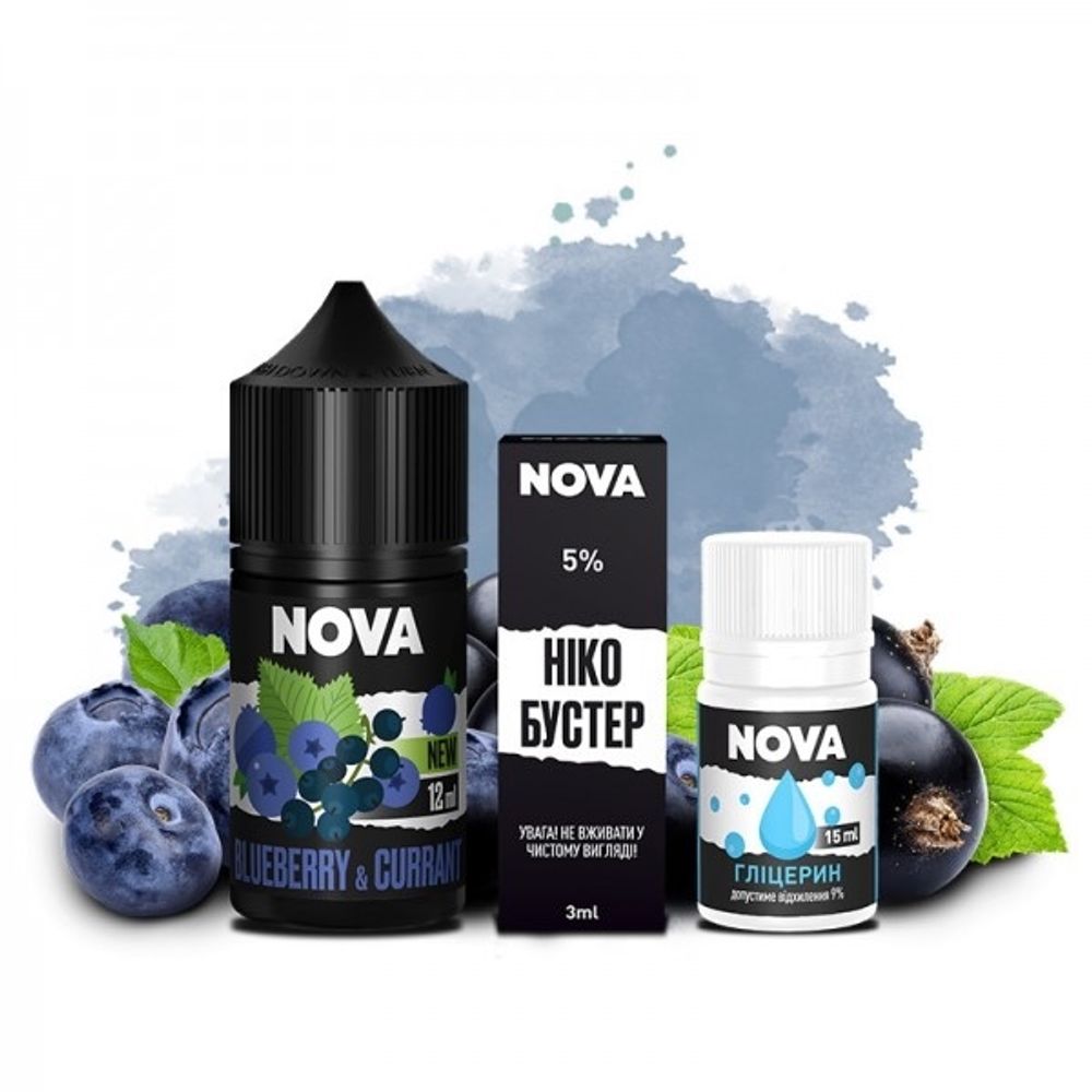 Chaser NOVA - Blueberry Currant (30ml, 5% nic)