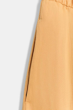 ZARA БРЮКИ BARREL — ZW COLLECTION, ПЕРСИКОВЫЙ