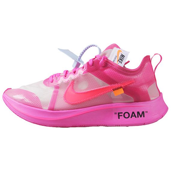 Кроссовки NIKE Zoom Fly 1 Бежевые кроссовки Низкие кроссовки