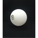 Плафон стеклянный "Белый шар 1" ф100