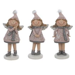 GAEM Фигурка декоративная "Девочка-Ангел", L5 W3,5 H10,5 см, 3в.