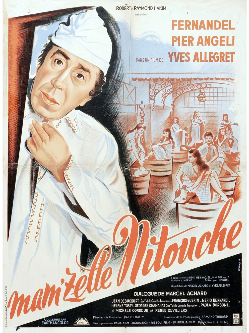 Мадемуазель Нитуш (1954) (DVD-R)