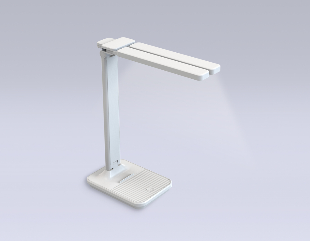 Светодиодная настольная лампа DE490 WH белый LED 3000K/4200K/6400K 9W