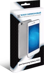 Силиконовый супертонкий чехол для Samsung Galaxy A02s DF